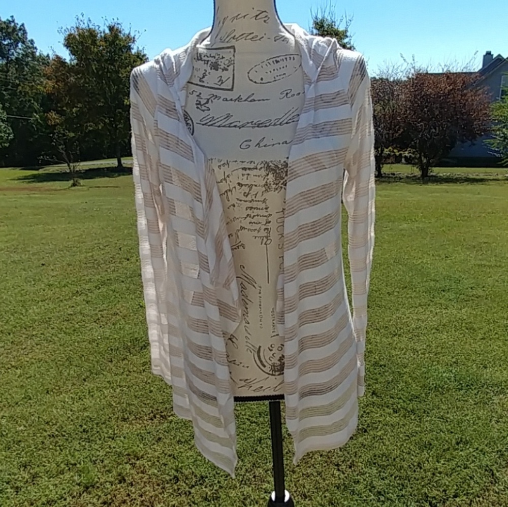 Needle & Thread striped lightweight sweater